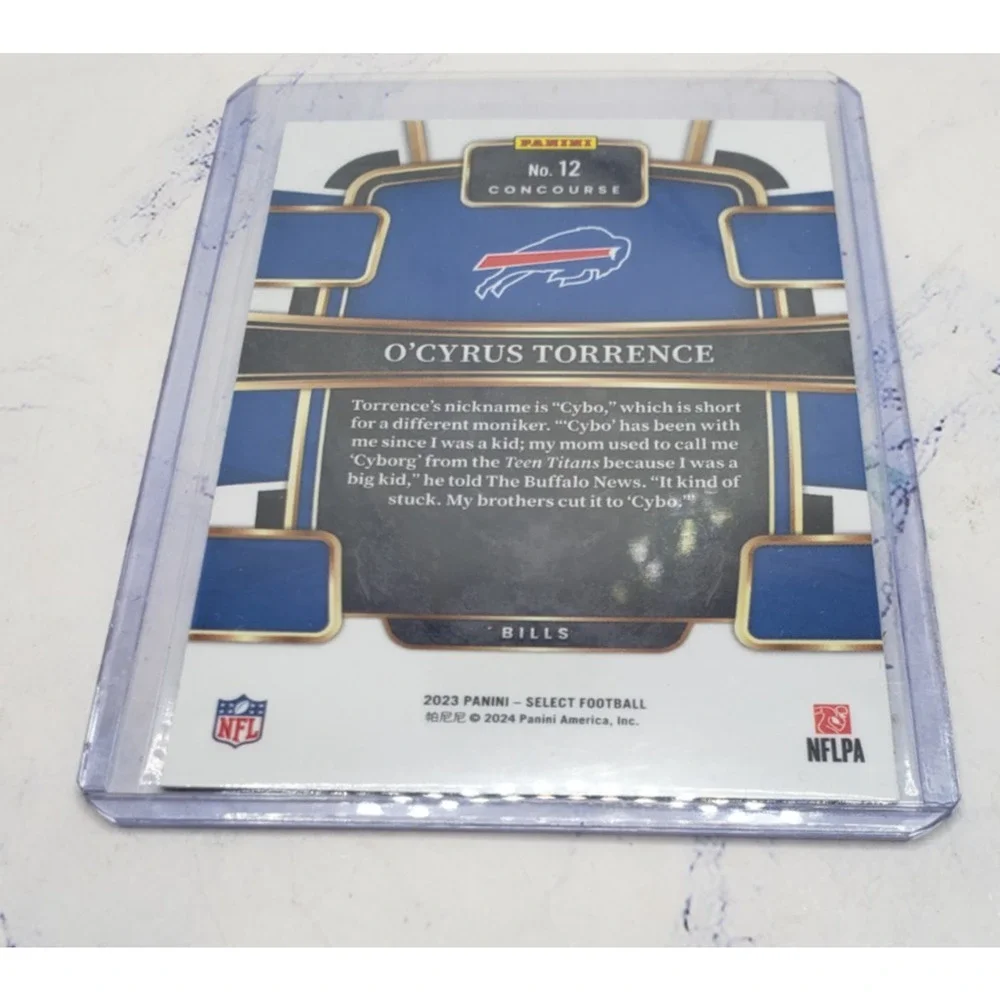 2023 Panini Select Concourse O'Cyrus Torrence #12 (RC) - Picture 4 of 4